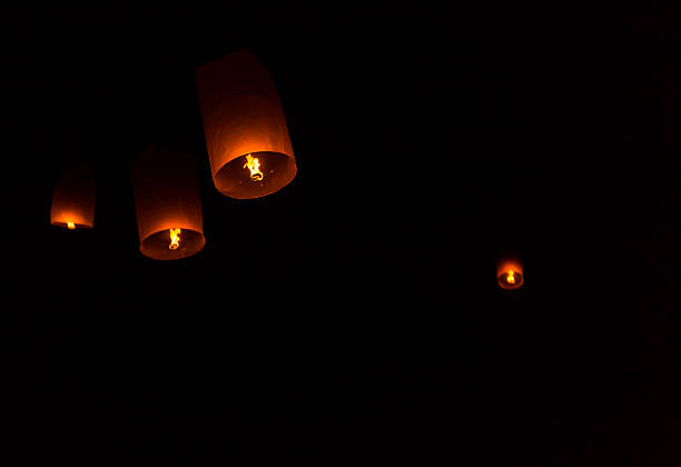 istock Floating Lantern on Yee Peng festival 499781015