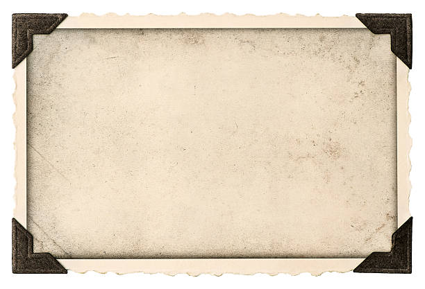 istock old photo frame with corner for your picture 499781225