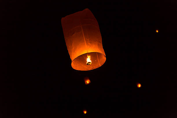 istock Floating Lantern on Yee Peng festival 499781483