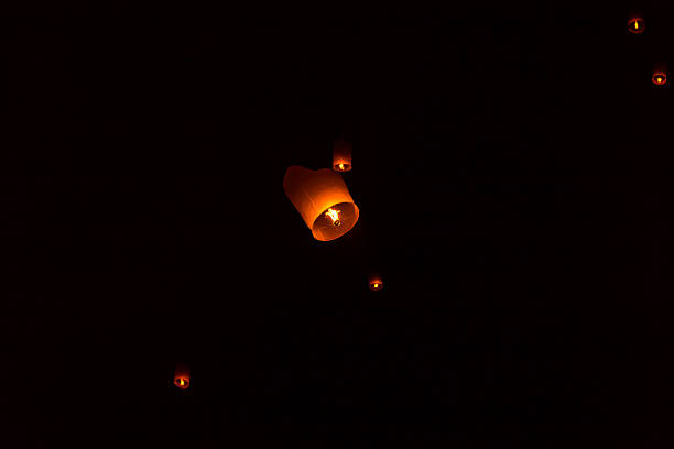 istock Floating Lantern on Yee Peng festival 499781501