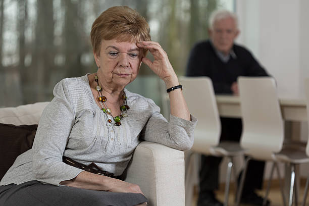istock Resentful elderly woman after quarrel 499782336