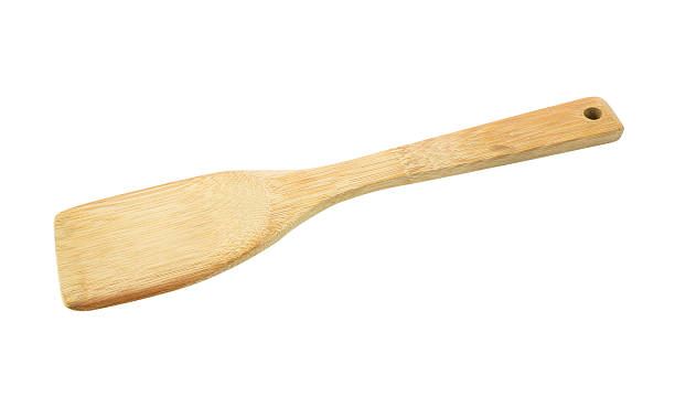 istock Wooden ladle on white background 499782451