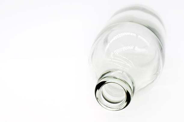 istock Selective focus at detail of glass bottle 499782968
