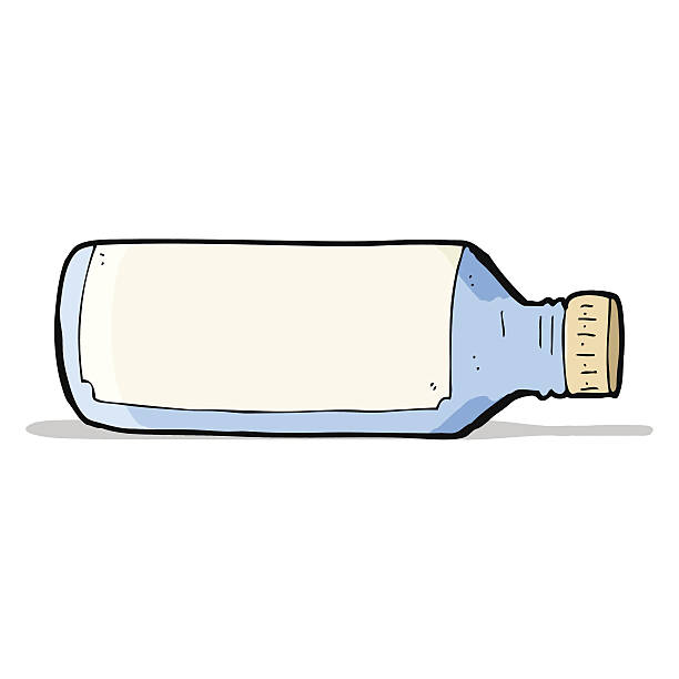 Cartoon Water Bottle Stock Illustration - Download Image Now - Cheerful,  Clip Art, Cultures - iStock