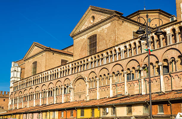 istock St. George's Cathedral Basilica in Ferrara, Italy 499800512