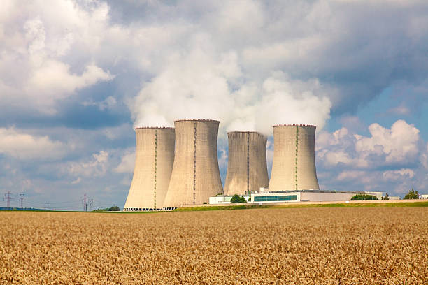 istock Nuclear power plant in Czech Republic Europe 499802452