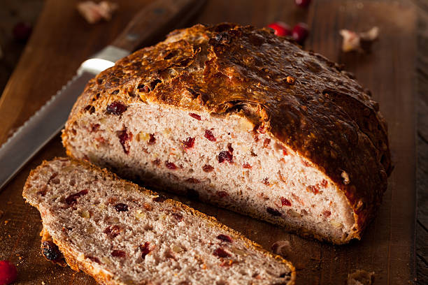 istock Homemade Walnut Cranberry Bread 499802858
