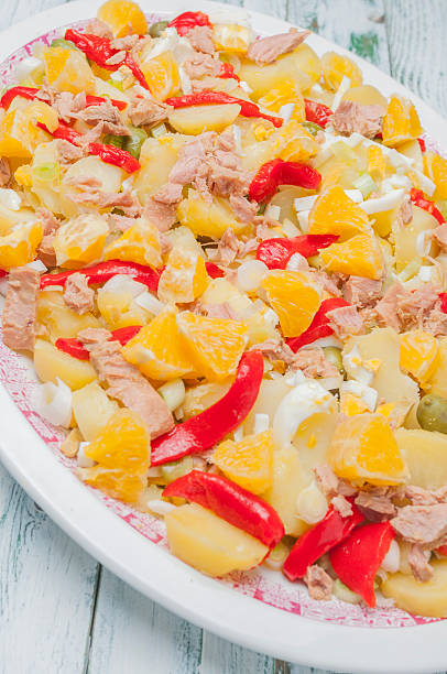 istock potato salad and orange 499803024