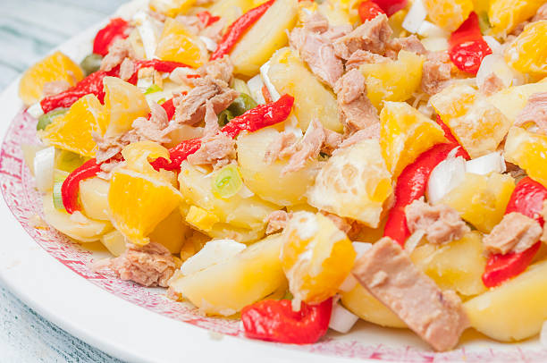 istock potato salad and orange 499803216