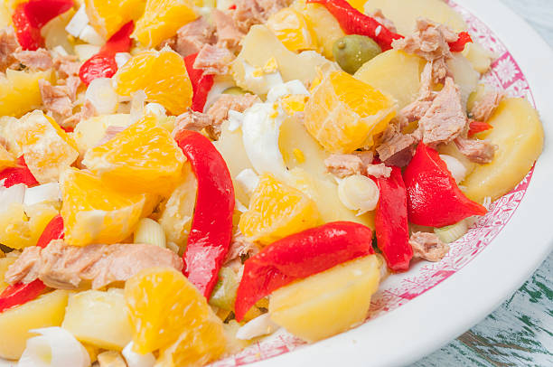 istock potato salad and orange 499803318