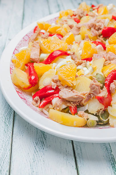 istock potato salad and orange 499803614