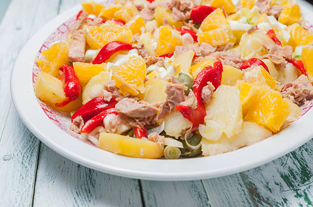 istock potato salad and orange 499803692