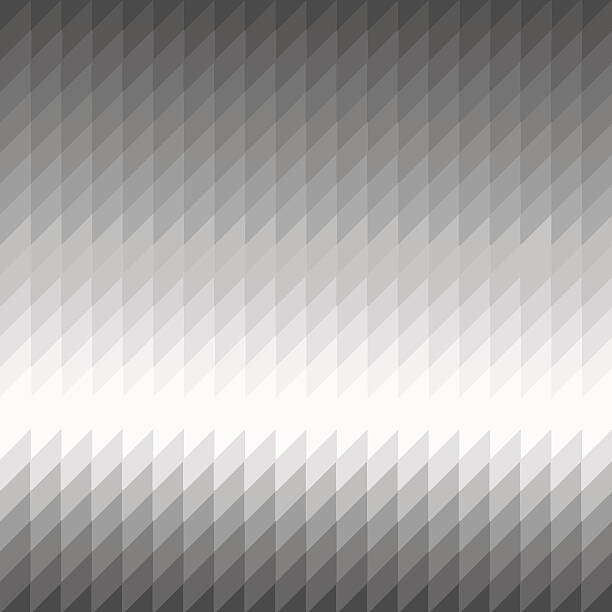 Shades of grey rhombus diamond shaped gradient background vector art illustration