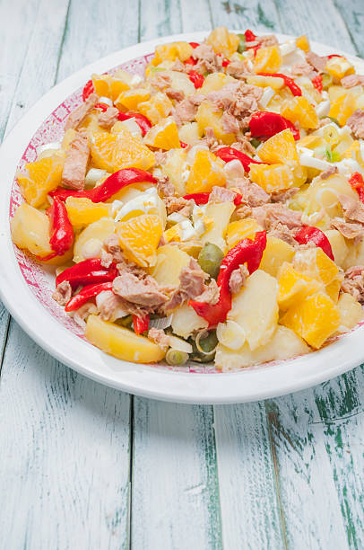 istock potato salad and orange 499803862