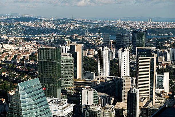 istock istanbul skyline of skyscrapers 499809450
