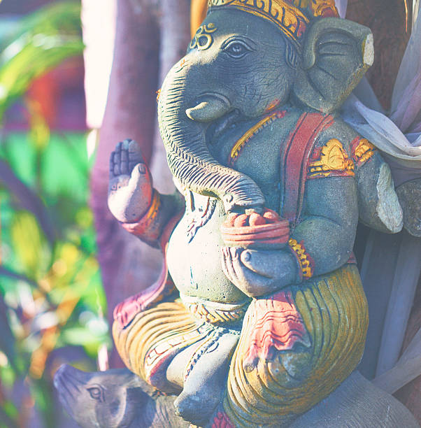 istock Ganesha of stone 499810066