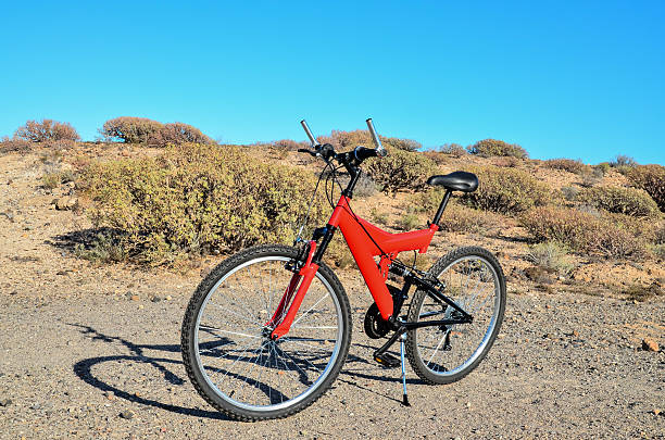 istock Full Suspension Mountain Bike 499814300