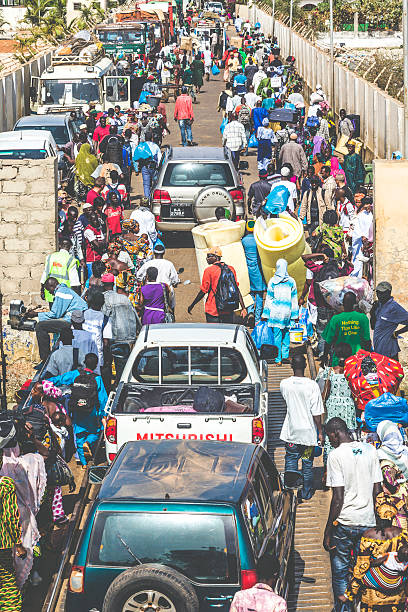 istock Crowd of african people. 499839253