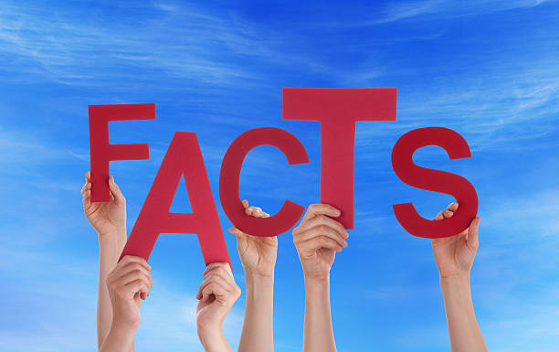 istock Hands Holding Facts in the Sky 499840013