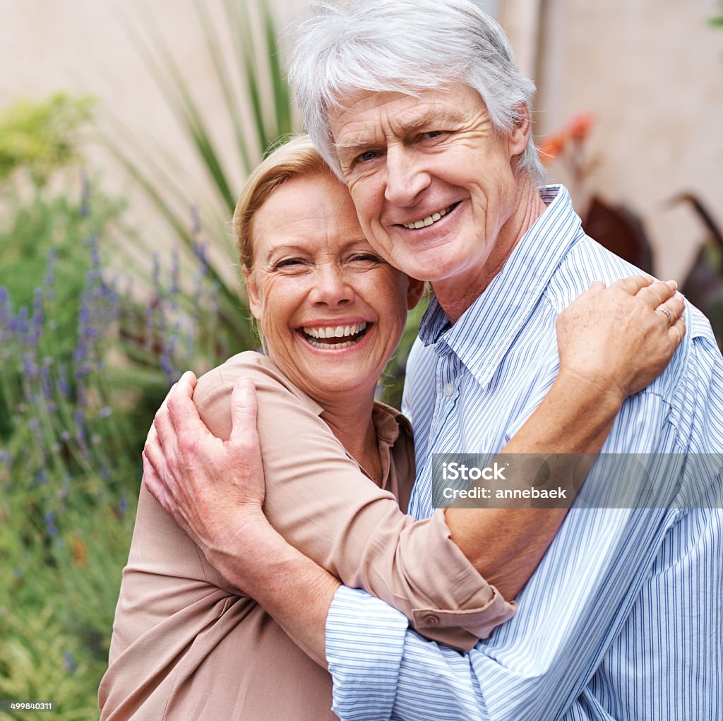 Keeping the love alive Portrait of a happy elderly couple embracing each otherhttp://195.154.178.81/DATA/i_collage/pu/shoots/784861.jpg 60-69 Years Stock Photo