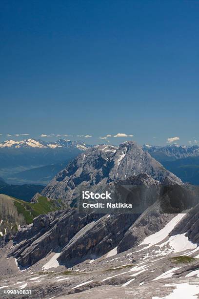 Bavarian Alps View From Zugspitze Stock Photo - Download Image Now - Austria, Backgrounds, Beauty