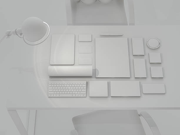 istock Mockup template. Set of branding elements on gray background 499842322