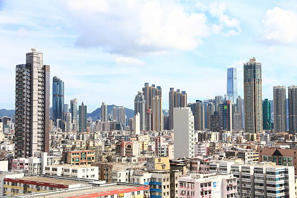 Kowloon's Skyline,Hong Kong