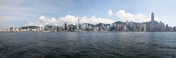 istock Hong Kong Island Central City Skyline 499843643