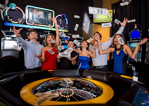 istock Winning money at the Casino 499844195