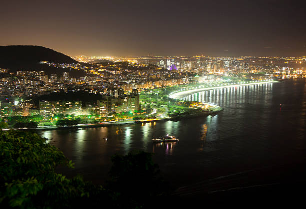 istock Night Rio de Janeiro. The view from the mountain 
