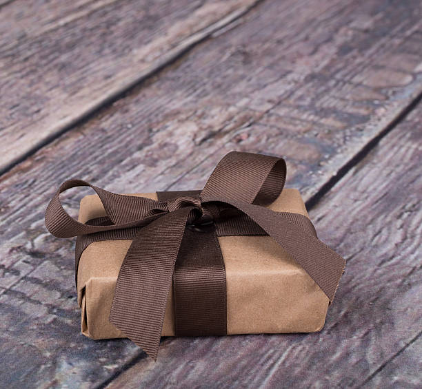 istock Gifts Wrapped in Brown Paper 499844398