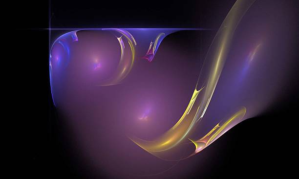 istock Digital Fractal on Black 499845225