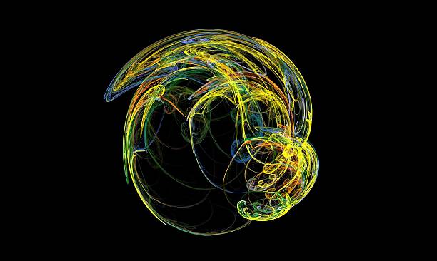 istock Digital Fractal on Black 499845365