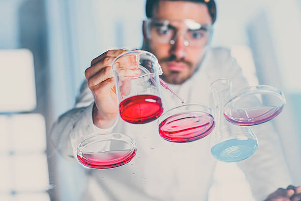 istock Scientist pipetting sample into a petri dish in a laboratory 499845436