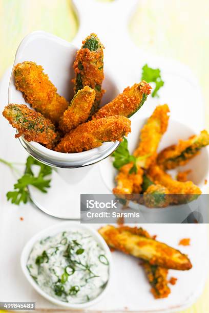 Zucchini Fries Stock Photo - Download Image Now - Appetizer, Breaded, Cheese