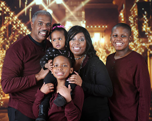 istock Happy Christmas Family 499846450