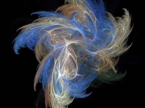 istock Digital Fractal on Black 499846657