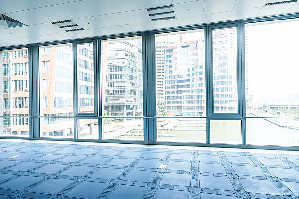 istock interior of modern office building 499848624