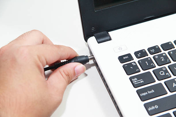 istock the power changer is adapter for computer laptop charge 499848870