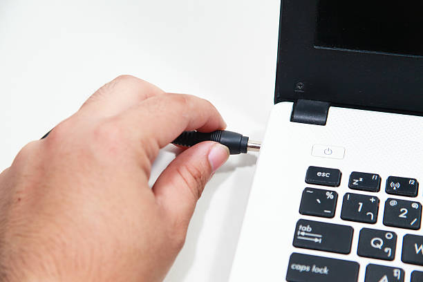 istock the power changer is adapter for computer laptop charge 499848932
