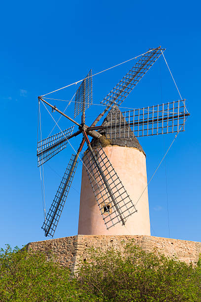 istock Mallorca Moli de Calvia wind mill in Majorca Balearic 499852576