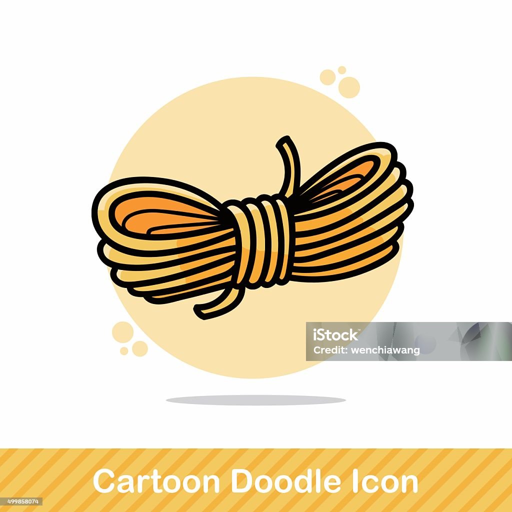 Doodling Rope Rope Doodle Stock Illustration - Download Image Now - Backgrounds ...