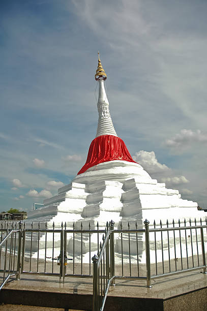 Chinese pagoda by the River Thames in London