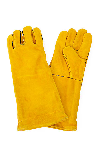 istock Yellow Safety Gloves 499868679