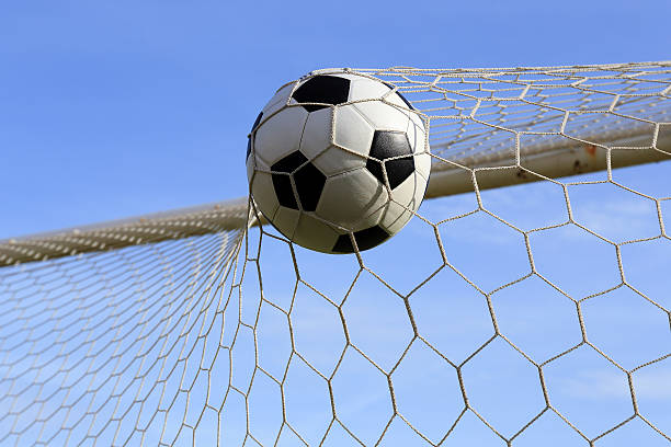 istock Soccer in the goal net 499868791