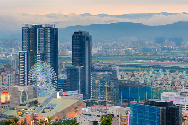 istock Skyline of Taipei city 499869087