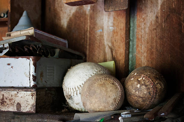 istock Forgotten Baseballs in the Garage 499869127