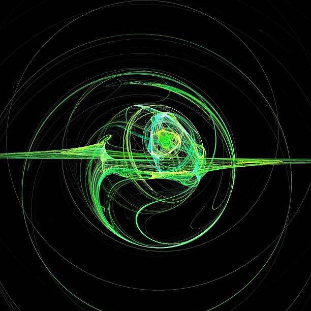 istock Digital Fractal on Black 499869185