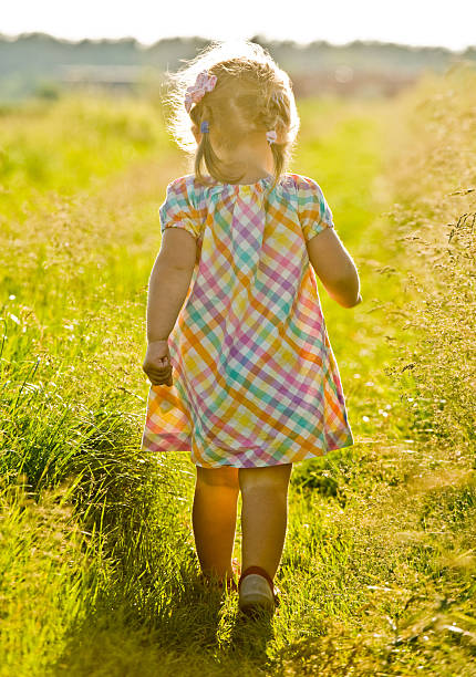 istock Liitle girl in a meadow 499869657