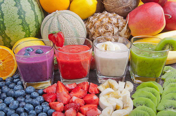 istock Colorful smoothies and fruits 499870337